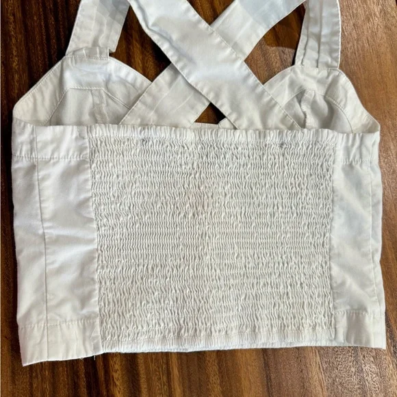 White Women's Top - Picture 2 of 7